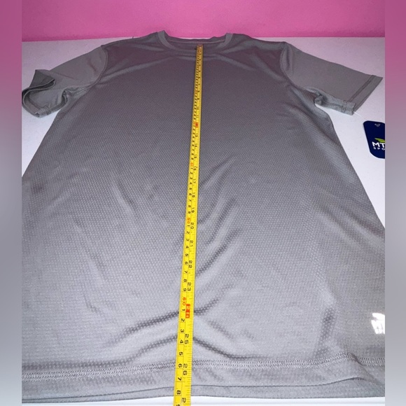 MTA Sport Mend Gray Short Sleeve Tee with Performance Fabric - Picture 7 of 7